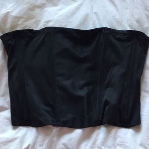 Spanx Black bustier / waist cincher - Size L